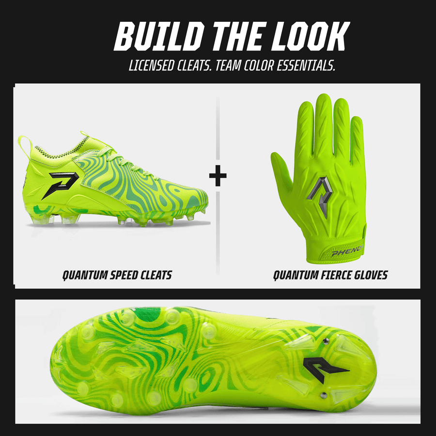 Rick and Morty Football Cleats - Quantum Speed 2.0 by Phenom Elite