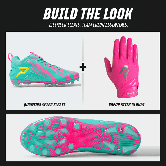 Kool-Aid 'Sharkleberry Fin' Football Cleats - Quantum Speed by Kool-Aid 'Sharkleberry Fin' Football Cleats - Quantum Speed by