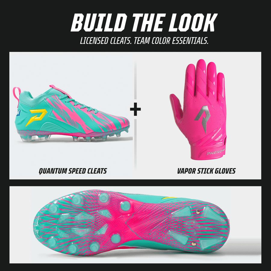 Kool-Aid 'Sharkleberry Fin' Football Cleats - Quantum Speed by Kool-Aid 'Sharkleberry Fin' Football Cleats - Quantum Speed by