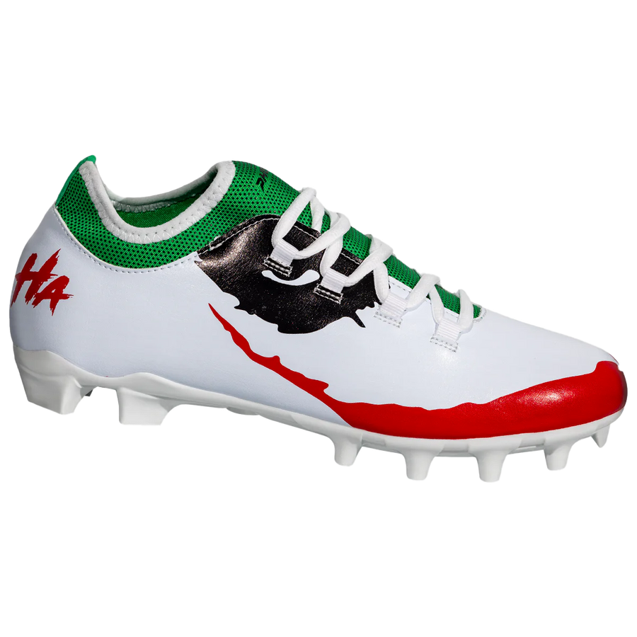 The Officially Licensed Joker Football Cleats - Velocity 2.0 by Phenom Elite