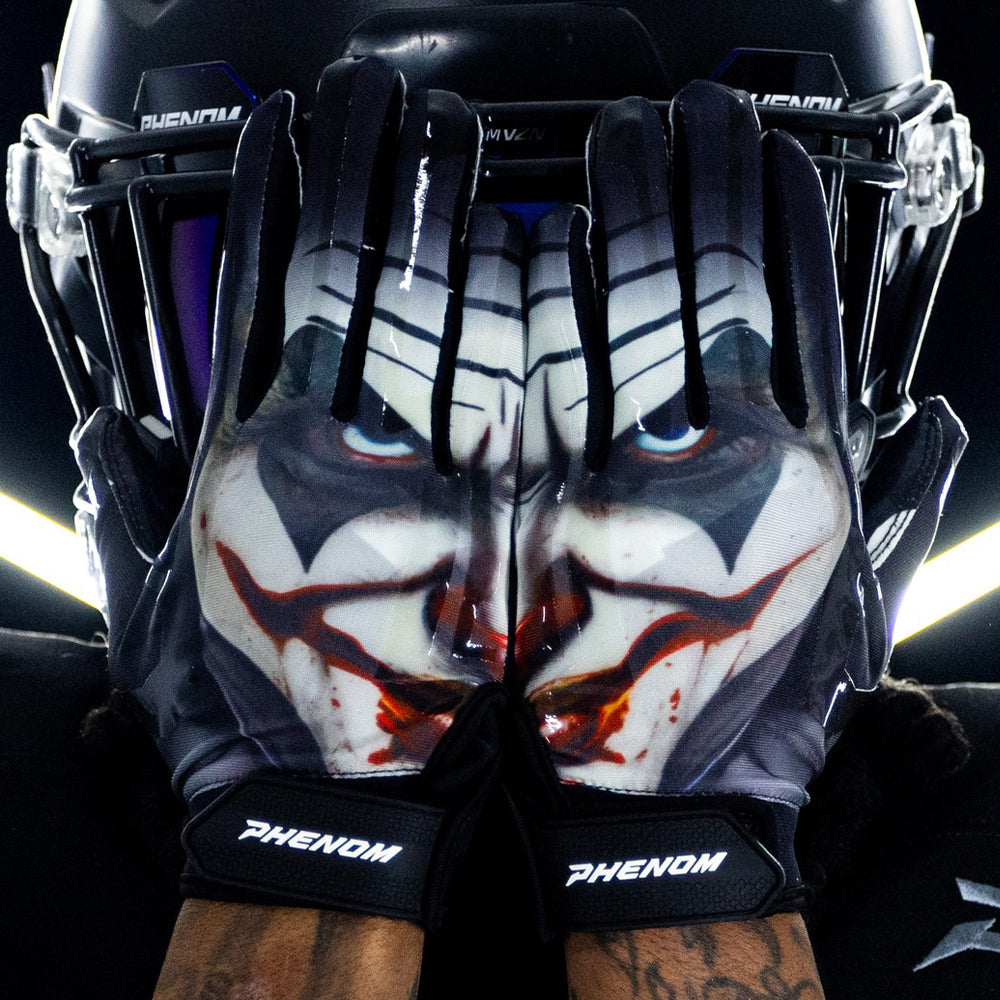 Joker Football Gloves Phenom Elite Brand VPB: Clown Batting Gloves