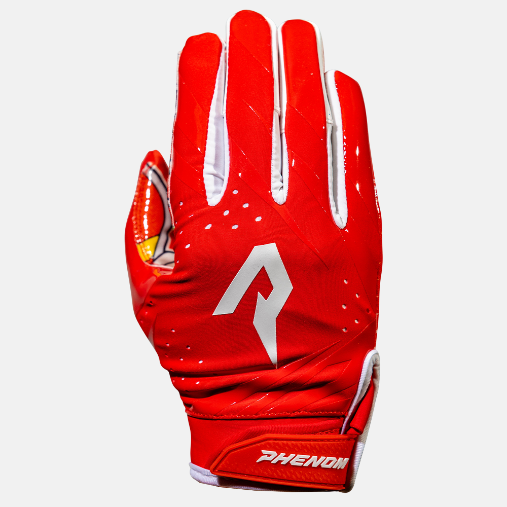 Looney Tunes Football Gloves - Road Runner - VPS4 by Phenom Elite YL