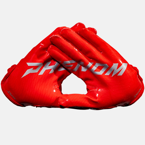 Phenom Elite Red Football Gloves - VPS1