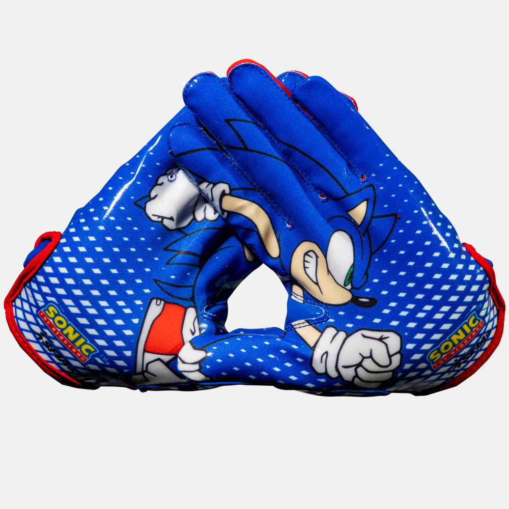 Why does best sale sonic wear gloves