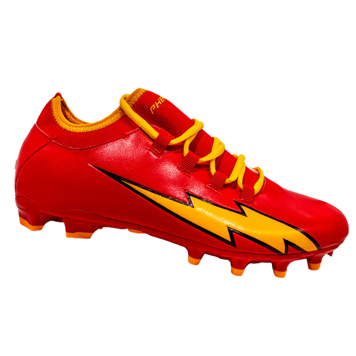 The Flash Youth Football Cleats Velocity 2.0 by Phenom Elite 6Y