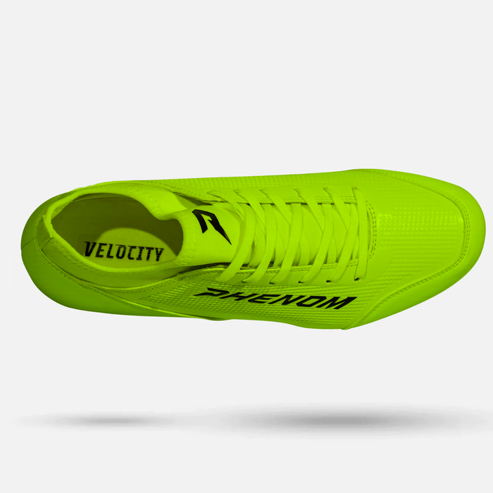Yellow youth 2025 football cleats