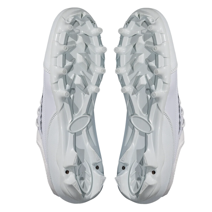 Velocity 3.0: Youth Football Cleats - White