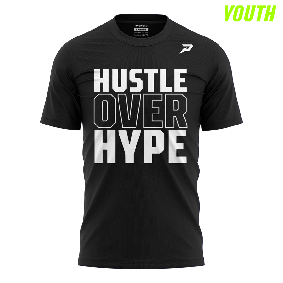 Hustle Over Hype Graphic Tee - Youth Tee