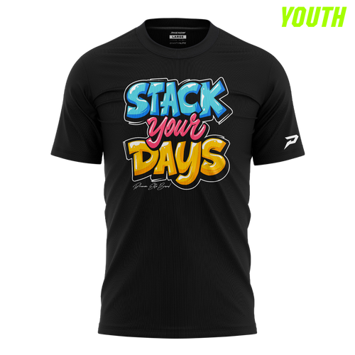 Stack Your Days Graphic Tee - Youth