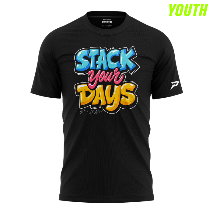 Stack Your Days Graphic Tee - Youth