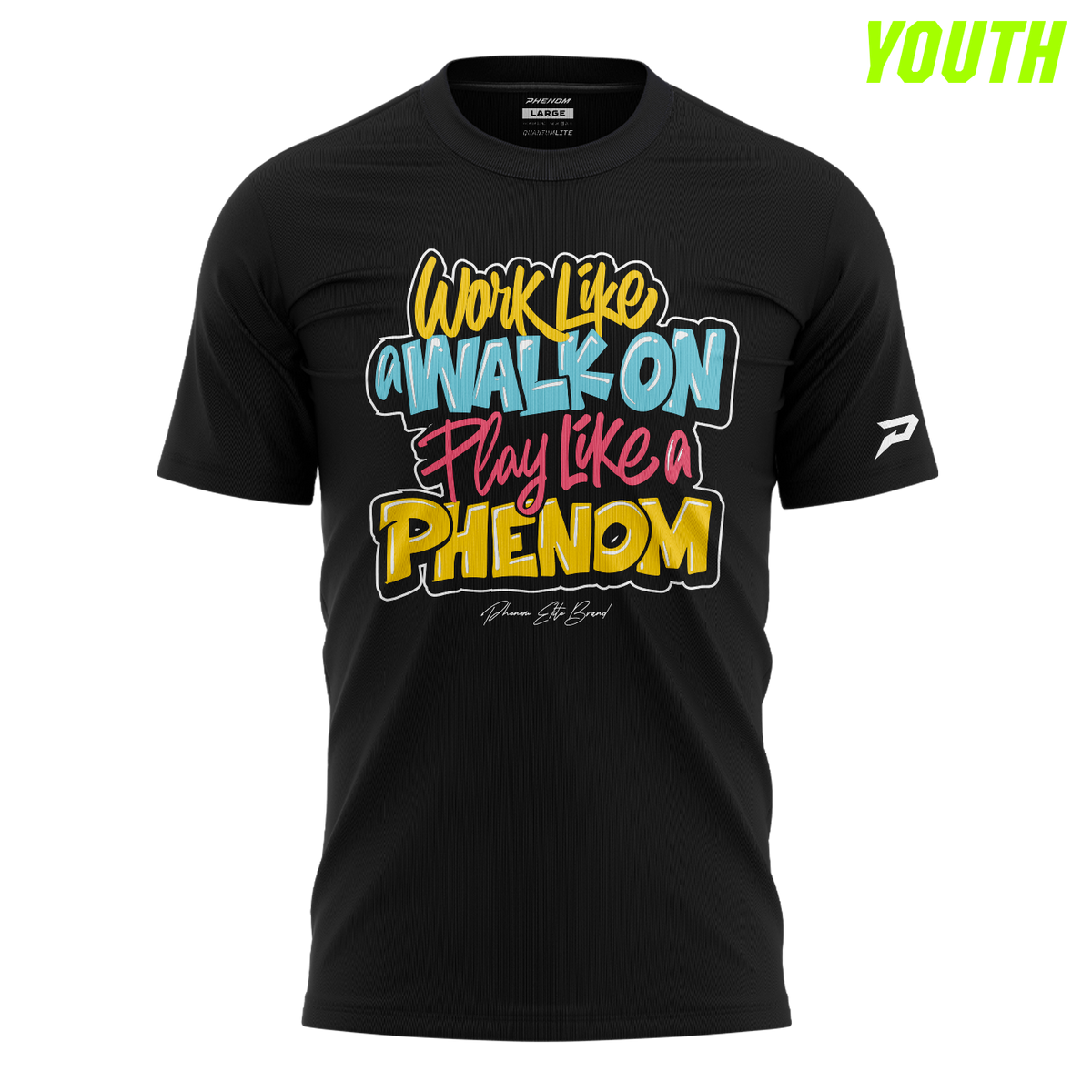 Work Like a Walk On Graphic Tee - Youth