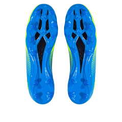 Quantum Energy Flag Football Cleats - Columbia Blue & Slime