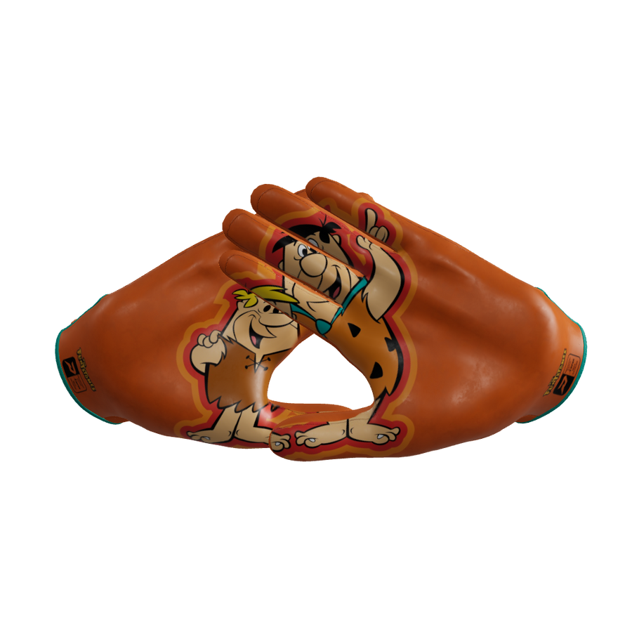 The Flintstones "Bedrock Blitz" Football Gloves - VPS5 by Phenom Elite