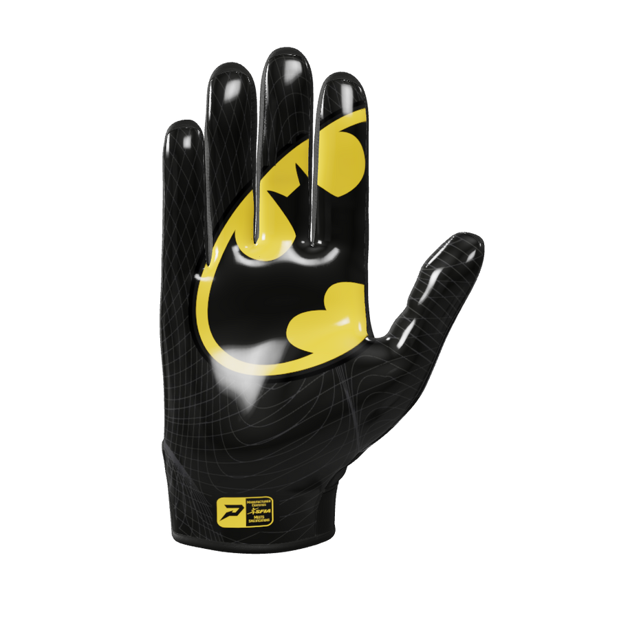 The Batman Football Gloves - VPS5 by Phenom Elite