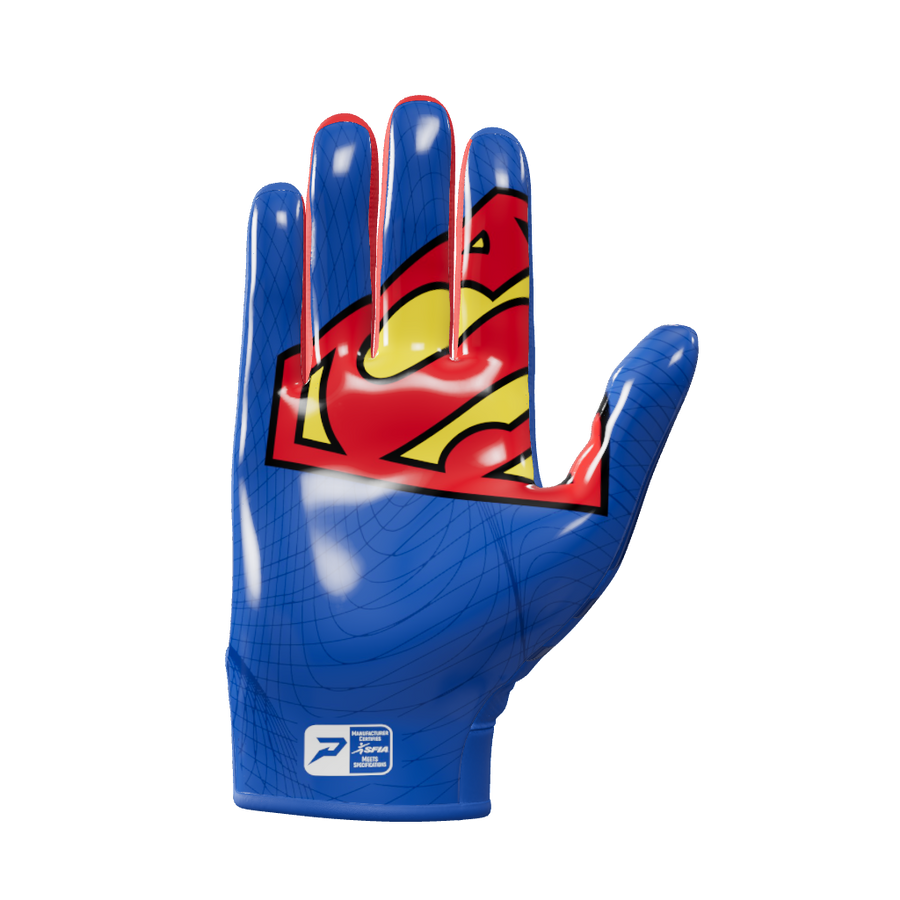 Phenom Elite x Superman™ Football Gloves – VPS5 – Phenom