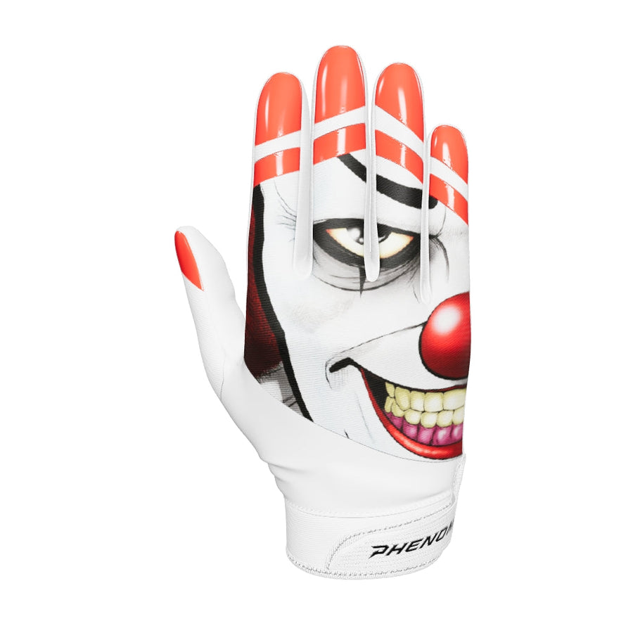 clowns in lions football helmet Clown Football Gloves
