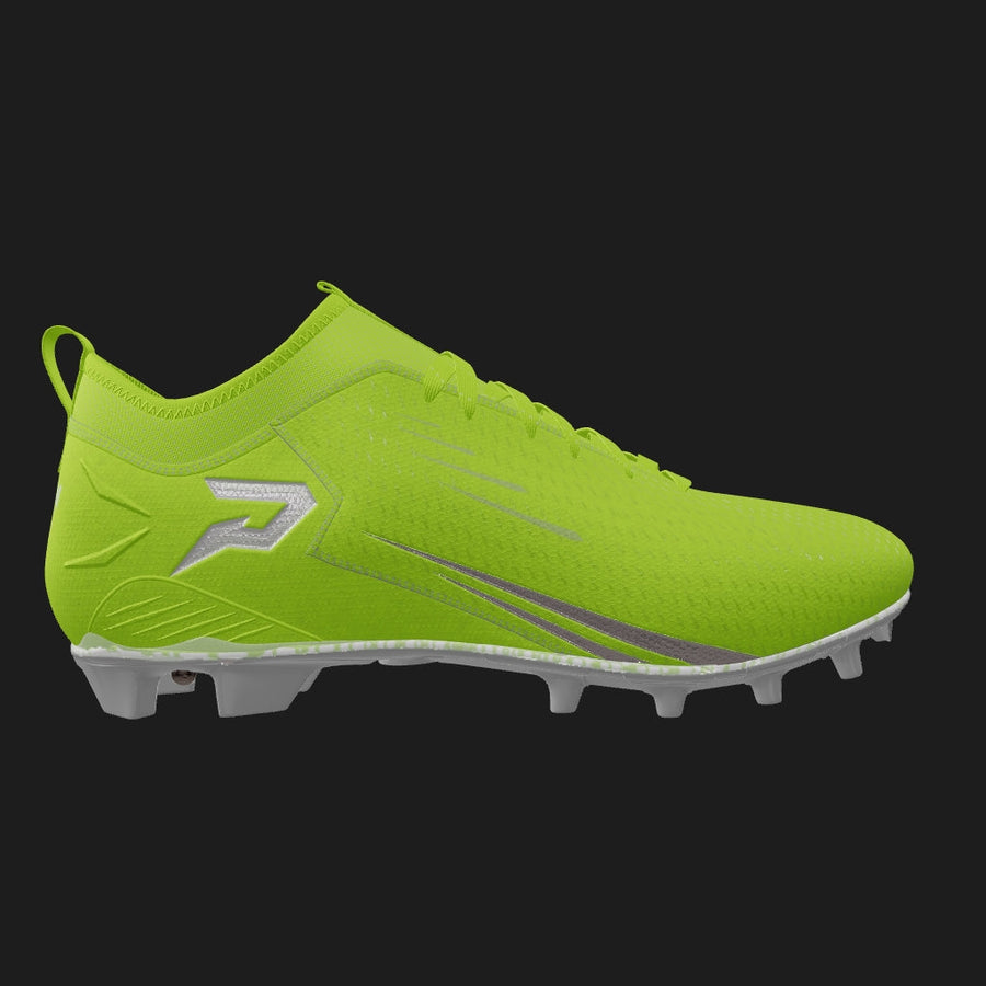 Quantum Speed: Football Cleats - Slime - Team Colors