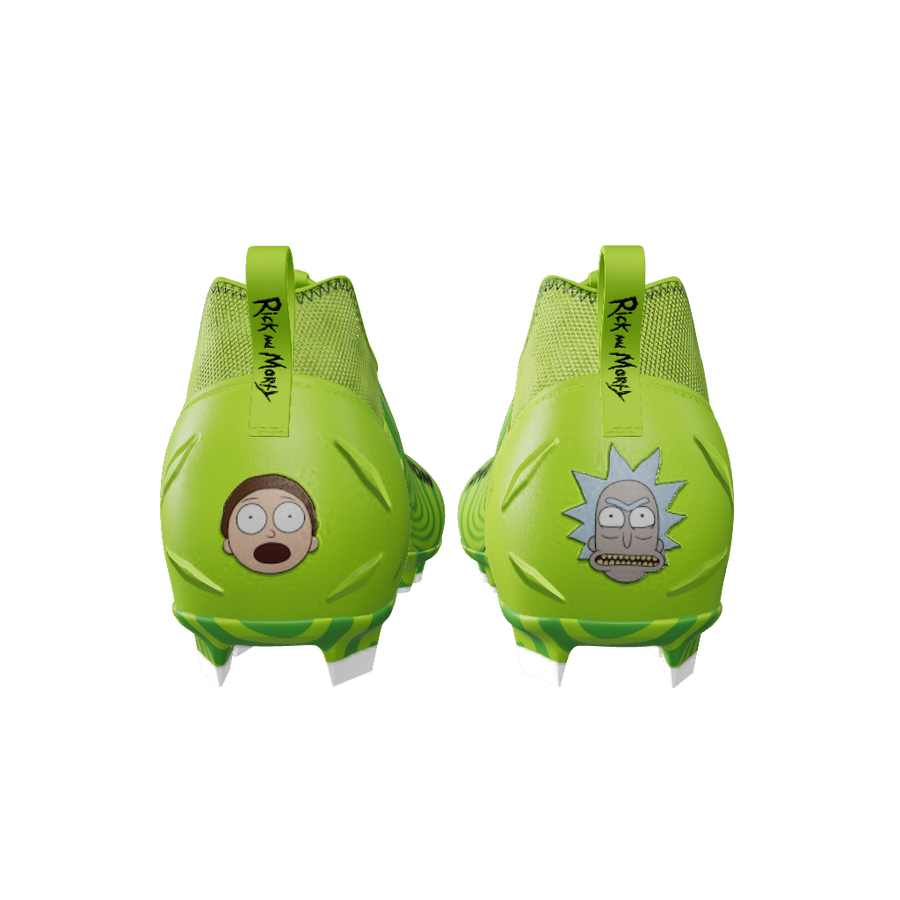 Rick and Morty Football Cleats - Quantum Speed 2.0 by Phenom Elite