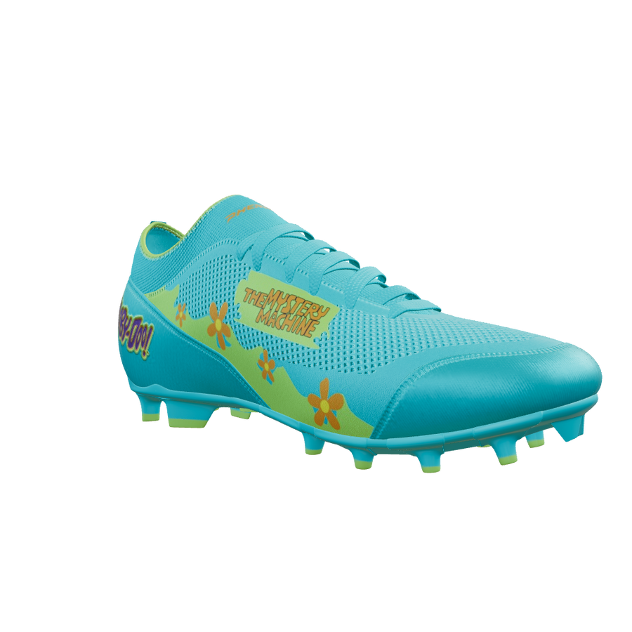Scooby-Doo Mystery Machine Football Cleats - Velocity 3.0 by Phenom Elite