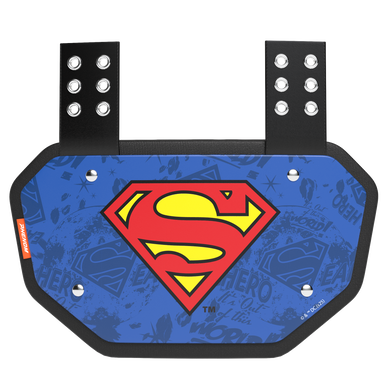 Phenom Elite Football Back Plate - Superman