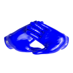 Phenom Elite Quantum Fierce royal blue padded football gloves Vapor-Stick palms