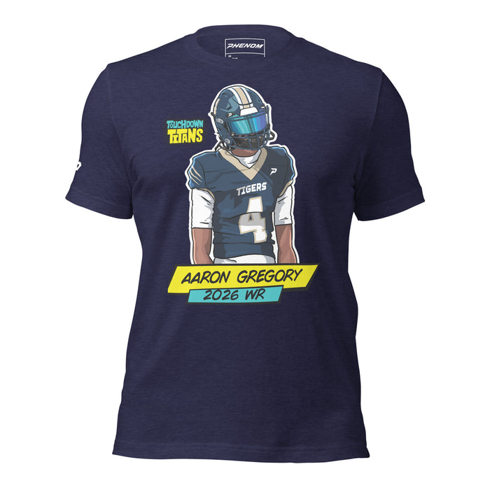 Touchdown Titans Aaron Gregory Graphic Tee
