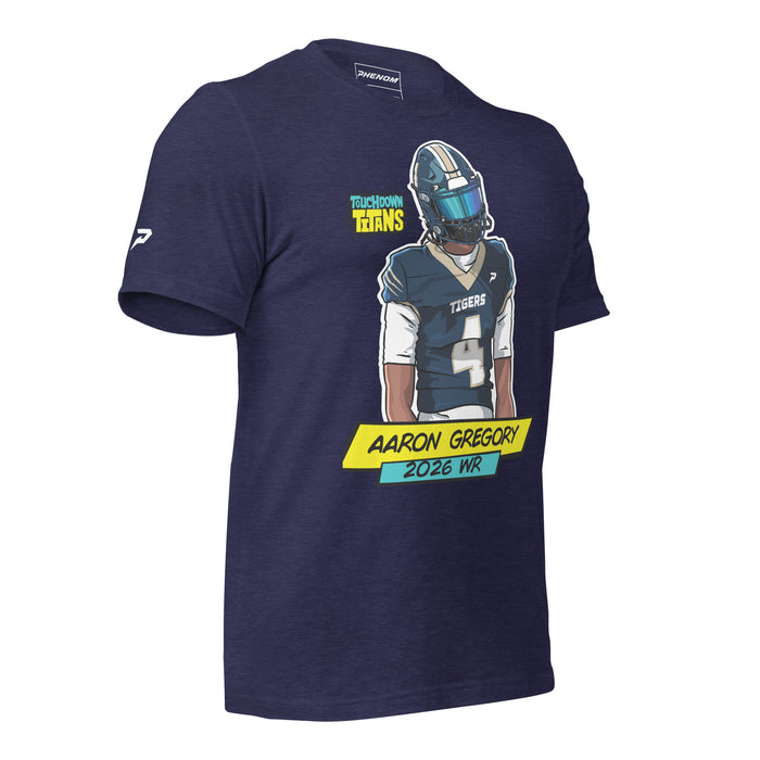 Touchdown Titans Aaron Gregory Graphic Tee