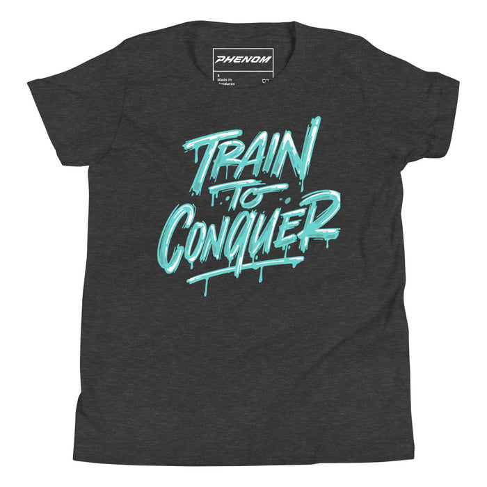 Youth Train To Conquer Drip Tee