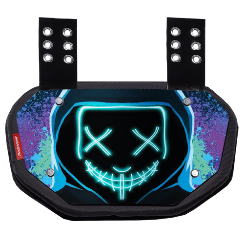 Phenom Elite Football Back Plate - AfterDark