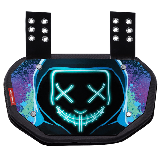Phenom Elite Football Back Plate - AfterDark