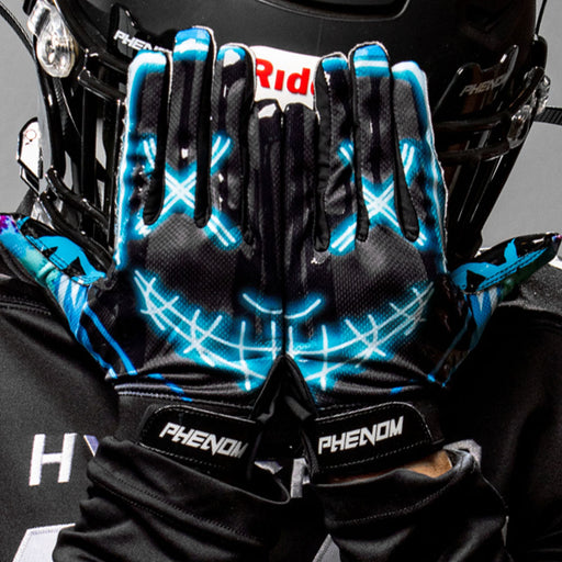 The Flash Football Gloves - VPS1 by Phenom Elite
