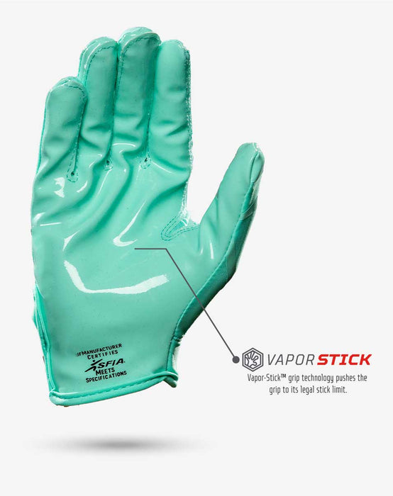 Phenom Elite Aqua Football Gloves - VPS1