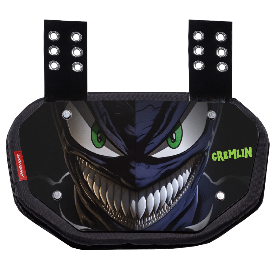 Phenom Elite Football Back Plate - Gremlin