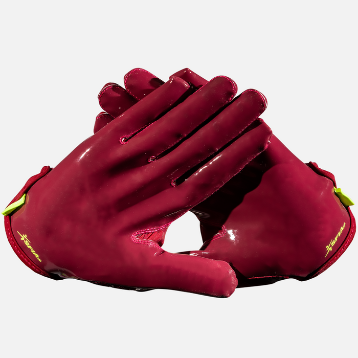 Phenom Elite Maroon Football Gloves - VPS4 - Pro Label Edition