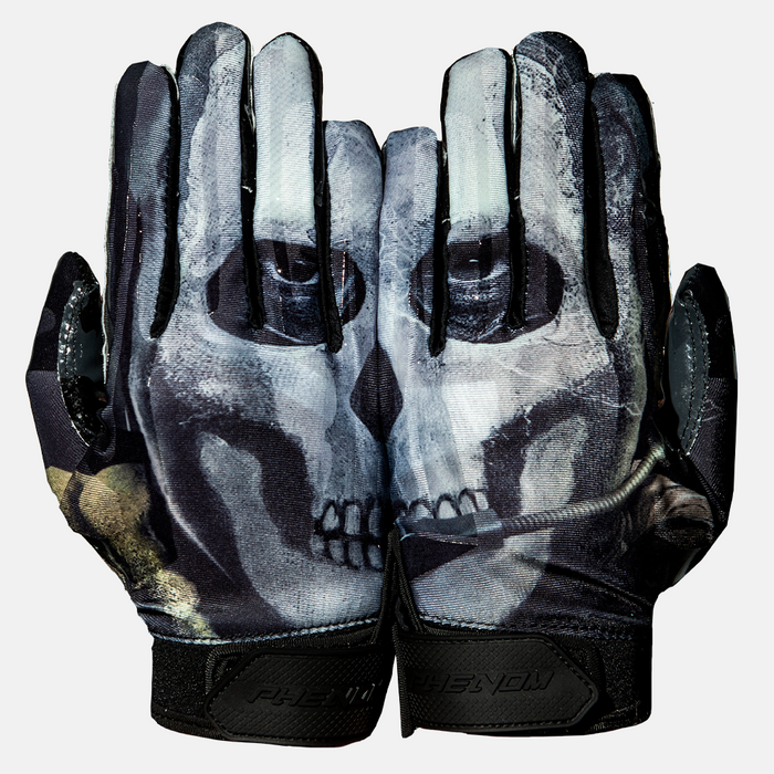 Call of Duty: MWII Ghost Football Gloves - VPS1 by Phenom Elite