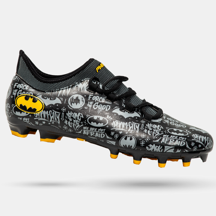 Batman Football Cleats Velocity 2.0 by Phenom Elite Phenom
